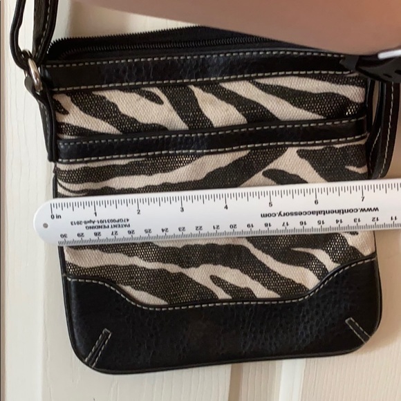 Zebra Print Crossbody Bag - Picture 6 of 7